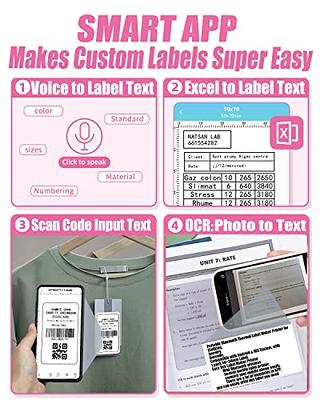 Label Makers Portable Thermal Label-Printer - M220 Bluetooth Label