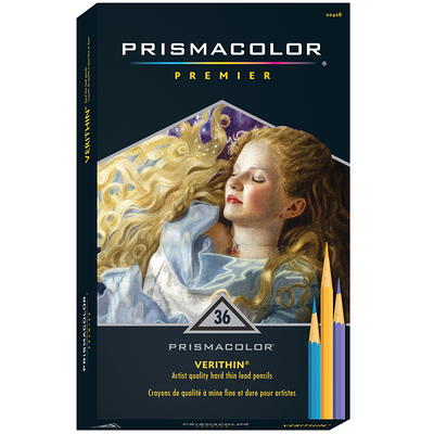 Prismacolor Premier Verithin Colored Pencils, Assorted Colors, 24 Pencils,  Pack