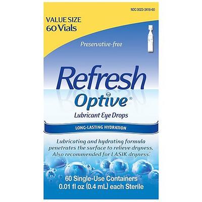 Refresh Optive Gel Eye Drops - 0.33 Fl Oz : Target