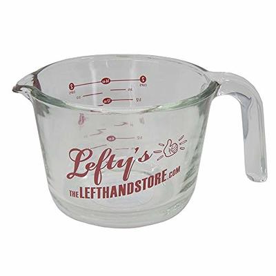Mainstays 4-Cup Plastic Lightweight Measuring Cup, Transparent 