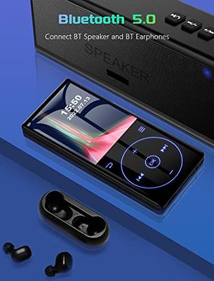 MP3 Player, Bluetooth MP3 Player Music Player MP4 Player Portable Digital  Music Player Lossless Sound Music Player MP3 Music Player with Earphone 
