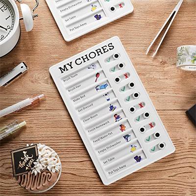 2 Pieces Chore Chart for Multiple Kids,Daily Schedule for Kids，Memo  Checklist Board Detachable Reusable Plastic Planner Board for Home Travel  Reminder Tool (to do List) 4.8x7.9 Inch - Yahoo Shopping