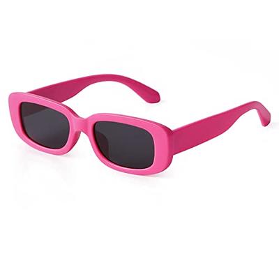 Buy PINK RETRO SQUARE-FRAME SUNGLASSES for Women Online in India