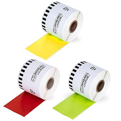 DYMO 30256, Yellow, Removable Adhesive