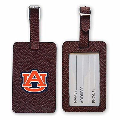 Zumer Sport Auburn Tigers Football Leather Luggage Tag - Made from The Same  Exact Materials as a Ball - Unique Design for Standing Out During Travel - ID  Card Badge Slot - Brown - Yahoo Shopping