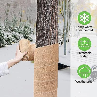 ANPHSIN 4 Rolls Natural Burlap Tree Wraps, 4.7in x 16.4ft Burlap Tree  Protector Wraps, Burlap Rolls Trunk Guard for Gardening Tree, Antifreeze  Plant Bandage to Keep Warm - Yahoo Shopping