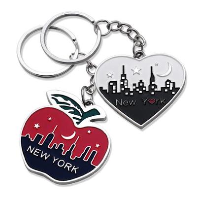 New Orleans Louisiana Key Chain Acrylic Souvenir Keychain Retro Gift 2 Inch