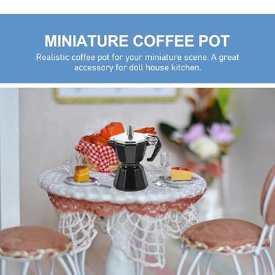 DIY Realistic Miniature Coffee Maker, DollHouse