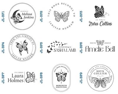 Personalized Library Book Stamp with Beautiful Butterfly Theme - Custom  Embosser for Exquisite Ex Libris Imprints - Embossing Stamp - Personalized Book  Embosser - Custom embossers (1 5/8” x 1 5/8”) - Yahoo Shopping