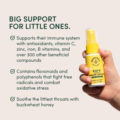 Beekeepers Naturals Kids' Nighttime Propolis Cough Syrup - 4 Fl Oz : Target
