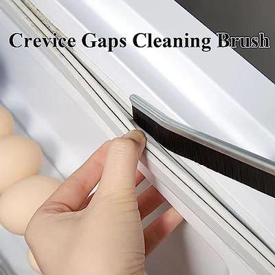 Hard-Bristled Crevice Cleaning Brush, Crevice Gap Cleaning Brush