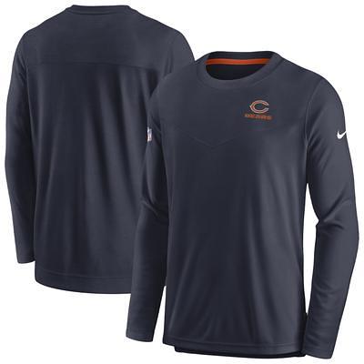 Men's Nike Blue Detroit Lions Sideline Pop Performance Pullover