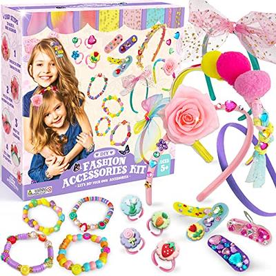 Cheffun DIY Hair Accessories for Girls Toys Age 6-8, Make Your Own Fashion  Headbands Arts & Crafts Christmas Birthday Gift for Girls Ages 5-12 8-12 Year  Old Girl, Girls Hair Accessories - Yahoo Shopping