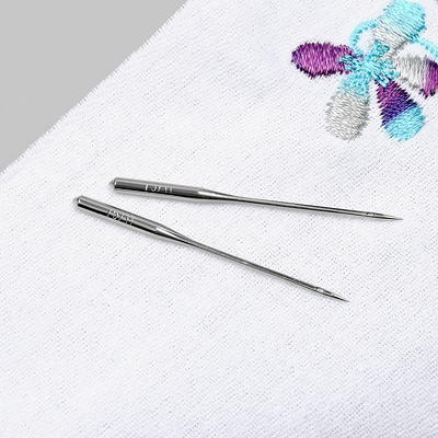 30 Pcs Embroidery Sewing Machine Needles Size 75/11 130/705H HAX1 for Brother