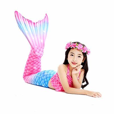 Big Mermaid Tail for Adult Women Men Mermaid Tail with Flipper Beach  Costumes