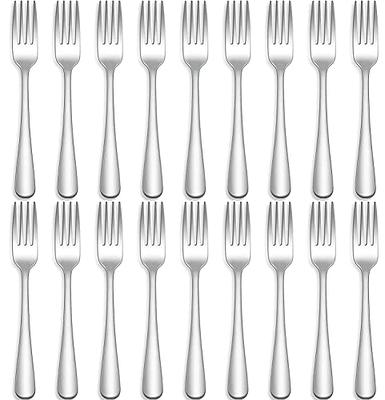 Set of 2 Aluminum Metal Utensils Spoon and Fork Wall Decors Silver - Olivia & May