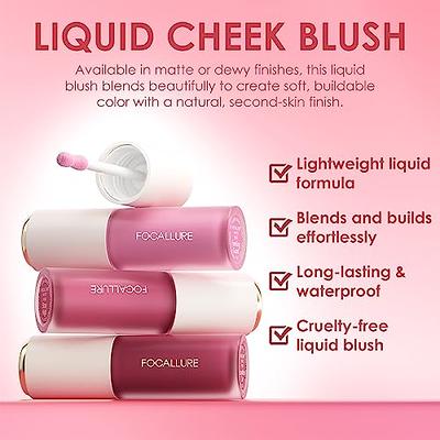 Liquid Blush,Cream Blush Stick,Blushers For Cheeks Make Up,Beauty Blush,Liquid  Highlighter,Liquid Contour,Pink Blush,Liquid Blush Wand,Cream Blusher For  Mature Skin,Silky & Long-Wearing (#02) : : Beauty