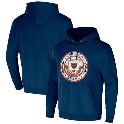 NFL Chicago Bears Girls' Crop Hooded Sweatshirt - S