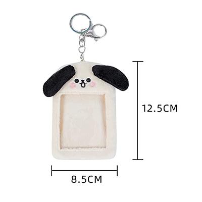 Cute Animal Poodle Samoye Plush Kpop Photocard Holder Keychain Penguin  Photocard Storage Case 1PC 3 Inch school Badge ID Card Bus ID -  Ireland