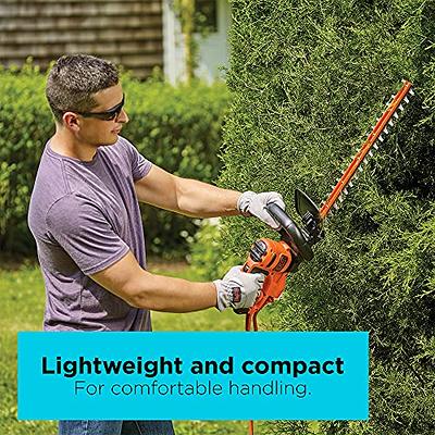 beyond by BLACK+DECKER 20V MAX Hedge Trimmer Kit, 18-Inch (LHT218D1AEV) ,  Orange