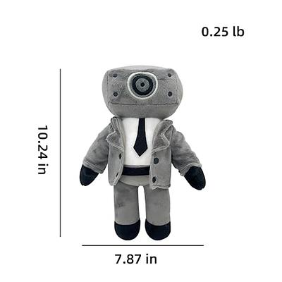 WEERSHUN SKibidi Toilet Plush Toy- 11.8 in,Cameraman Toys,Titan Speakerman  Stuffed Toy, Plushies Birthday Gift for Kids and Collectors (1pcs Cameraman