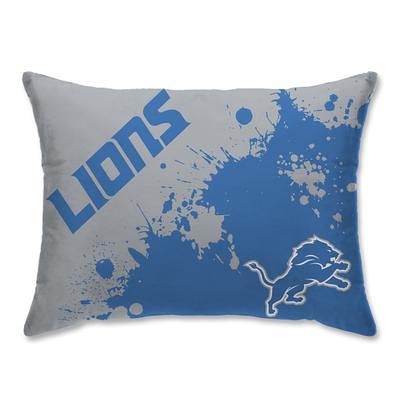 New England Patriots Tie Dye Plush Bed Pillow - Blue