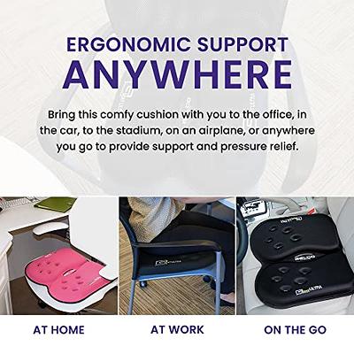 Orthopedic Gel Office Car Chair Seat Cushion Back Support Coccyx