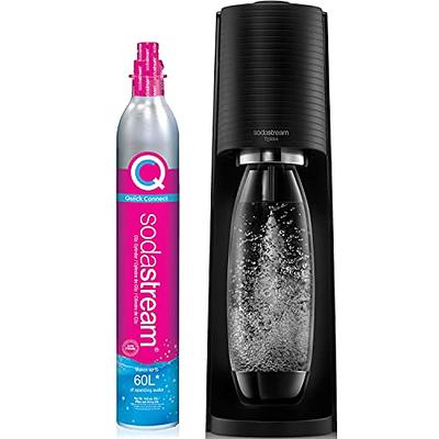 SodaStream Terra Sparkling Water Maker (Black) with CO2 and DWS
