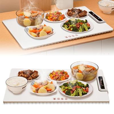 Portable Electric Warming Tray Silicone, Electric Warming Tray with  Adjustable Temperature, Foldable Food Warmer Hot Plate Fast Heating for  Home Buffets, Restaurants, Parties - Yahoo Shopping