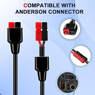 ELECTOP 4-in-1 Solar Panel Connector Extension Cable Splitter, Compatible  with Anderson Connector DC 8mm 5.5mm Adapter Power Plug XT60 Female Connector  Charger Solar Connectors Parallel Adapter Cable - Yahoo Shopping