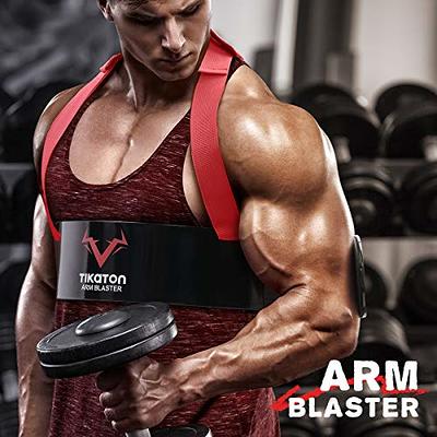 DMoose Fitness Heavy Duty Arm Blaster for Biceps & Triceps Building and  Muscle Strength Gains, Contoured, Adjustable and Padded Bicep Blaster for