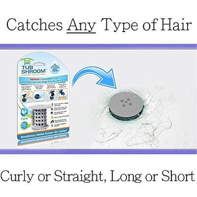  TubShroom Revolutionary Tub Drain Protector Hair  Catcher/Strainer/Snare, Blue : Tools & Home Improvement