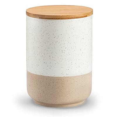  vancasso Sabine Canister Sets for Kitchen, Ceramic