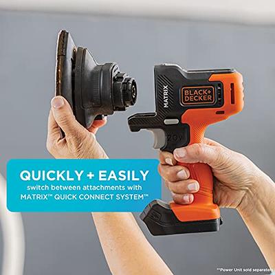 BLACK+DECKER MATRIX Hammer Drill Attachment with 2-Speed Setting (BDCMTHDFF)