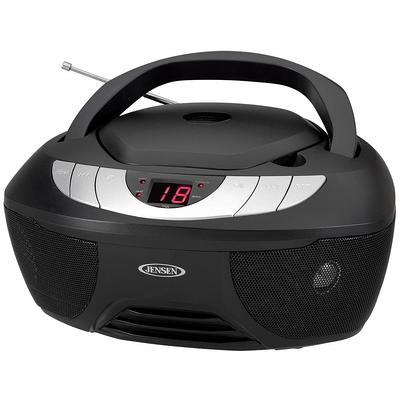 PROSCAN Elite Portable CD Boombox with AM/FM Radio (Black