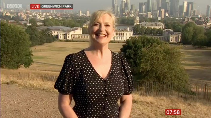 BBC Breakfast presenter Carol Kirkwood makes "doggers" blunder