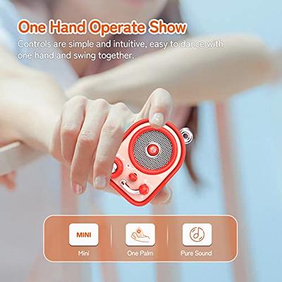 MOMOHO The Smallest Mini Bluetooth Speaker Wireless Tiny Bluetooth Speaker  Small Bluetooth Speakers with Built in Mic,TWS Portable Speaker for