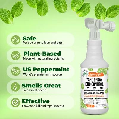 Wondercide Natural Products - Indoor Pest Control Spray for Home and  Kitchen - Fly Ant Spider Roach Flea Bug Killer and Insect Repellent -  Eco-Friendly Pet and Family Safe 32 oz Peppermint