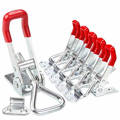 8PCS Adjustable Toggle Clamp 360 lbs Holding Capacity Toggle Latch