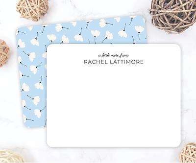 Personalized Stationery For Women, Name Notecards With Envelopes,  Stationary Card Set - Yahoo Shopping