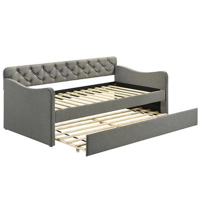 Furniture of America Seboya White King Panel Bed with LED Light