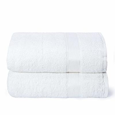 Belizzi Home Cotton 2 Pack Oversized Bath Towel Set 28x55 inches