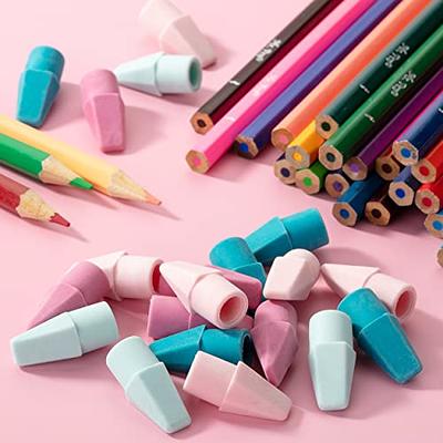 Pencil top Erasers,200 Pack,Pencil erasers Toppers,Cap erasers,Pencil  Eraser caps,Eraser Tops,Pencil top erasers for Kids,Cap erasers for Pencils