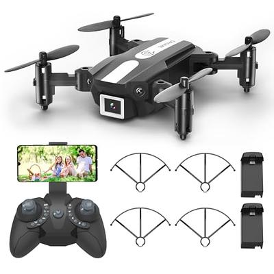 DEERC D70 Mini Drone with Camera,720P HD FPV Foldable Drones,2  Batteries,One Key Start,Headless Mode,Altitude Hold,360 Flip,Drone for  Kids,Toys Gifts