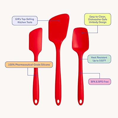 GIR: Get It Right - 3 Piece Silicone Utensil Set - Spatula, Flip & Spoonula  - Non-stick - Heat Resistant - Dishwasher Safe - Kitchen Utensils - Baking  Supplies - BPA & BPS Free - Sprinkles - Yahoo Shopping