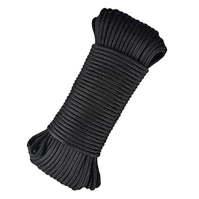 UUYYEO 30m 6mm Nylon Rope High Strength Cord Utility Rope UV Resistant Cord  Black Craft Rope Paracord Cord Thick Bracelet String Camping Rope - Yahoo  Shopping