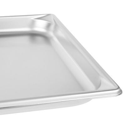 Vigor 1/2 Size 4 Deep Anti-Jam Stainless Steel Steam Table Pan