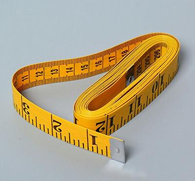 3Pcs Tape Measure with Fractions Adhesive Measuring Tape Adhesive Ruler  Waterproof Sticky Measuring Tape in 40 Inch, 24 Inch,12 Inch Double Scale