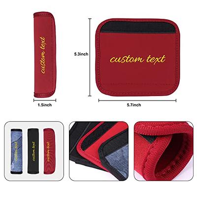 Custom Embroidered Luggage Handle Wraps