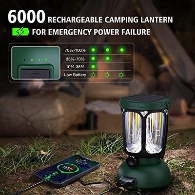 Bundle 2 Items LE LED Camping Lantern Rechargeable 1000LM 4 Light